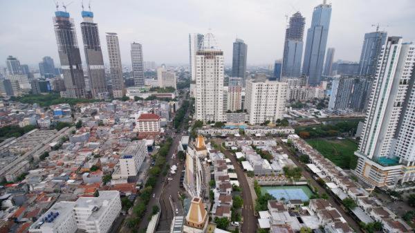 Apartment Cosmo Terrace Jakarta Exterior foto